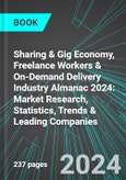 Sharing & Gig Economy, Freelance Workers & On-Demand Delivery Industry Almanac 2024: Market Research, Statistics, Trends & Leading Companies- Product Image