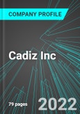 Cadiz Inc (CDZI:NAS): Analytics, Extensive Financial Metrics, and Benchmarks Against Averages and Top Companies Within its Industry- Product Image