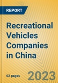 Recreational Vehicles Companies in China- Product Image