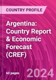 Argentina: Country Report & Economic Forecast (CREF)- Product Image