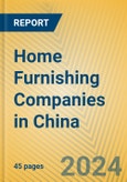 Home Furnishing Companies in China- Product Image