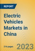 Electric Vehicles Markets in China- Product Image