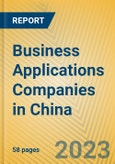 Business Applications Companies in China- Product Image