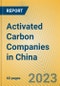 Activated Carbon Companies in China - Product Image