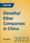 Dimethyl Ether Companies in China- Product Image