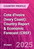 Cote d'Ivoire (Ivory Coast): Country Report & Economic Forecast (CREF)- Product Image