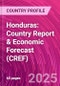 Honduras: Country Report & Economic Forecast (CREF) - Product Thumbnail Image