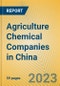 Agriculture Chemical Companies in China - Product Image