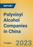 Polyvinyl Alcohol Companies in China- Product Image