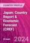 Japan: Country Report & Economic Forecast (CREF) - Product Thumbnail Image