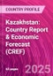 Kazakhstan: Country Report & Economic Forecast (CREF) - Product Thumbnail Image