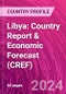 Libya: Country Report & Economic Forecast (CREF) - Product Image