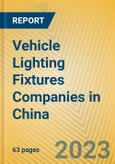 Vehicle Lighting Fixtures Companies in China- Product Image
