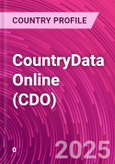 CountryData Online (CDO)- Product Image