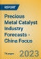 Precious Metal Catalyst Industry Forecasts - China Focus - Product Image