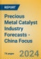 Precious Metal Catalyst Industry Forecasts - China Focus - Product Image