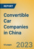 Convertible Car Companies in China- Product Image