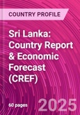 Sri Lanka: Country Report & Economic Forecast (CREF)- Product Image