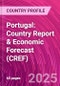 Portugal: Country Report & Economic Forecast (CREF) - Product Thumbnail Image