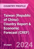 Taiwan (Republic of China): Country Report & Economic Forecast (CREF)- Product Image