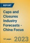 Caps and Closures Industry Forecasts - China Focus - Product Image