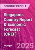 Singapore: Country Report & Economic Forecast (CREF)- Product Image