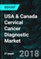 USA & Canada Cervical Cancer Diagnostic Market, Patients by Test Type (Pap Smear, HPV DNA), in North America - Product Thumbnail Image