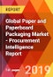 Global Paper and Paperboard Packaging Market - Procurement Intelligence Report - Product Thumbnail Image