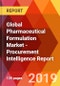 Global Pharmaceutical Formulation Market - Procurement Intelligence Report - Product Thumbnail Image
