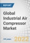 Global Industrial Air Compressor Market by Product Type (Positive Displacement, Dynamic), Output Power (Up to 50 kW, 51–250 kW, 251–500 kW, & Above 500 kW), Seal (Oil-flooded & Oil-free), End-user, Design, Pressure, Coolant and Region - Forecast to 2026 - Product Image