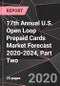 17th Annual U.S. Open Loop Prepaid Cards Market Forecast 2020-2024, Part Two - Product Image