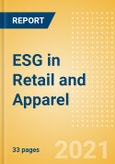 ESG (Environmental, Social, and Governance) in Retail and Apparel - Thematic Research- Product Image