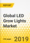 Global LED Grow Lights Market: Focus on Spectrum (Full PAR, Partial, Treatment), Application (Indoor Farms, Greenhouses, Livestock and Aquaculture, Turf and Landscaping), and Power Consumption - Analysis and Forecast, 2019-2024 - Product Thumbnail Image