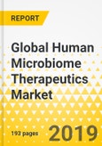 Global Human Microbiome Therapeutics Market: Focus on Drugs, Pipeline Analysis, Funding Scenario, Therapeutic Application, 10 Countries Data, and Competitive Landscape - Analysis and Forecast, 2019-2029- Product Image
