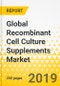 Global Recombinant Cell Culture Supplements Market: Focus on Product Type, Applications, 5 Regional Data, 23 Countries' Data, and Competitive Landscape - Analysis and Forecast, 2019-2029 - Product Thumbnail Image