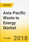 Asia-Pacific Waste to Energy Market: Focus on Technology (Thermo Chemical and Bio-Chemical), Application (Heat, Electricity, Combined Heat, and Power),and Waste Type (Municipal Solid Waste and Agricultural Waste) - Analysis & Forecast, 2018-2023 - Product Thumbnail Image