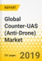 Global Counter-UAS (Anti-Drone) Market: Focus on Technology (Electronic System, Kinetic System, Laser System), Application (Detection and Interdiction), End Users - Analysis and Forecast, 2019-2024 - Product Thumbnail Image