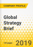 Global Strategy Brief - 2019 - Commercial Aircraft Engine Manufacturers - GE Aviation, Pratt & Whitney, Rolls Royce, Safran- Product Image