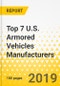 Top 7 U.S. Armored Vehicles Manufacturers - Annual Strategy Dossier - 2019 - BAE Systems, GDLS, Navistar Defense, Oshkosh Corporation, Textron Systems, AM General, Lockheed Martin - Product Thumbnail Image