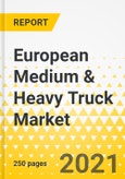 European Medium & Heavy Truck Market - 2021-2026 - Market Dynamics, Competitive Landscape, OEM Strategies & Plans, Trends & Growth Opportunities and Market Outlook - Daimler, Volvo, Traton - MAN & Scania, DAF, Iveco- Product Image
