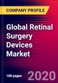 Global Retinal Surgery Devices Market (By Devices Segment, Application, Geography, Region and Company Profile) - Forecast to 2026- Product Image