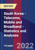 South Korea - Telecoms, Mobile and Broadband - Statistics and Analyses- Product Image