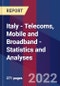 Italy - Telecoms, Mobile and Broadband - Statistics and Analyses - Product Image