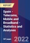 Spain - Telecoms, Mobile and Broadband - Statistics and Analyses - Product Image