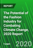 The Potential of the Fashion Industry for Combating Climate Change, 2020 Report- Product Image