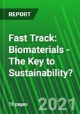 Fast Track: Biomaterials - The Key to Sustainability?- Product Image