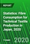 Statistics: Fibre Consumption for Technical Textile Production in Japan, 2020 - Product Thumbnail Image