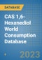 CAS 1,6-Hexanediol World Consumption Database - Product Image