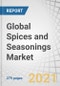 Global Spices and Seasonings Market by Type, Application (Meat & Poultry Products, Snacks & Convenience Food, Soups, Sauces & Dressings, Bakery & Confectionery, Frozen Products, Beverages), Nature, and Region - Trends and Forecast to 2026 - Product Image