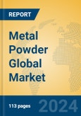 Metal Powder Global Market Insights 2024, Analysis and Forecast to 2029, by Manufacturers, Regions, Technology, Application, Product Type- Product Image